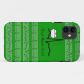 Nurse Design iPhone 5 Barely There Hoesje Groen (Achterkant (horizontaal))
