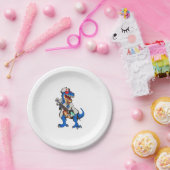 Nurse Dinosaur Nurse Papieren Bordje (Feest)