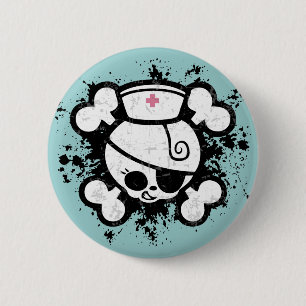 Nurse dolly Splat Ronde Button 5,7 Cm