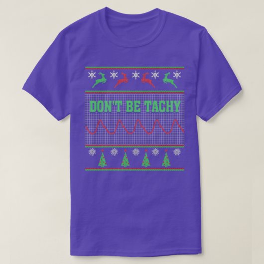 Nurse Dont is geweldige kersttrui T-shirt (Design voorkant)