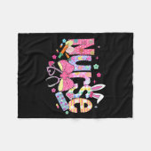 Nurse Easter Day Cute Coquette Stethoscope Nursing Fleece Deken (Voorkant (Horizontaal))