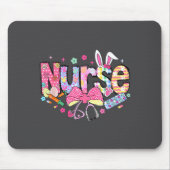 Nurse Easter Day Cute Coquette Stethoscope Nursing Muismat (Voorkant)