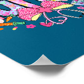 Nurse Easter Day Cute Coquette Stethoscope Nursing Poster (Hoek)