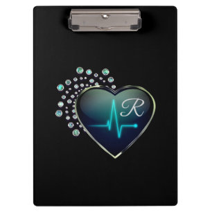 Nurse EKG hart- en juweelklembord Klembord