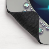 Nurse EKG hart en juweelmousepad Muismat (Hoek)