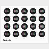 Nurse Emergency Room Nurse Registered Nurse Ronde Sticker (Vel)