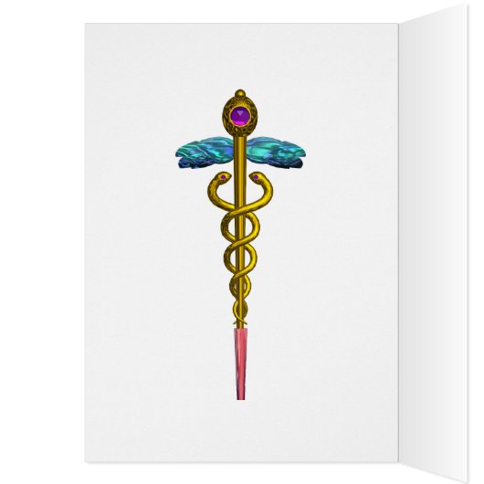  NURSE en Gold Caduceus NR (Binnen (Links))