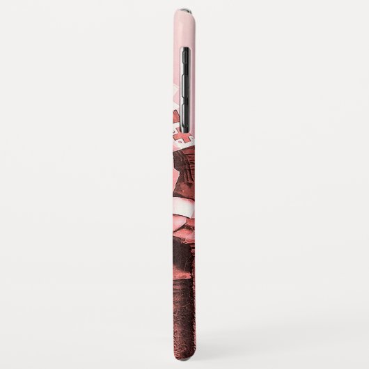 NURSE en Gold Caduceus NR Case-Mate iPhone Case (Achterkant/links)