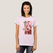  NURSE en Gold Caduceus NR T-shirt (Voorkant volledig)