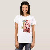  NURSE en Gold Caduceus NR T-shirt (Voorkant volledig)