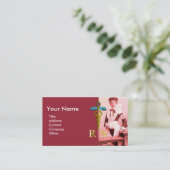  NURSE en Gold Caduceus NR Visitekaartje (Staand voorkant)