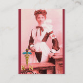  NURSE en Gold Caduceus NR Visitekaartje (Achterkant)