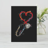 Nurse Est 2023 RN Nursing School Graduation Waterc Save The Date (Staand voorkant)