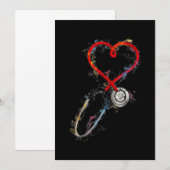 Nurse Est 2023 RN Nursing School Graduation Waterc Save The Date (Voorkant / Achterkant)