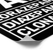 Nurse Every Nurse Has A Friend Pam Lorazepam Diaze Poster (Hoek)