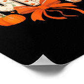 Nurse Fall Autumn Pumpkin Sce Coffee Thanksgiving Poster (Hoek)