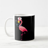 Nurse Flamingo - Funny Flamingo Lover Nursing Koffiemok (Links)