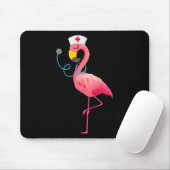 Nurse Flamingo - Funny Flamingo Lover Nursing Muismat (Met muis)