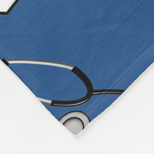 Nurse Fleece Blanket Blue (Hoek)