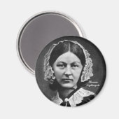 Nurse Florence Nightingale Magneet (Voorkant / Achterkant)