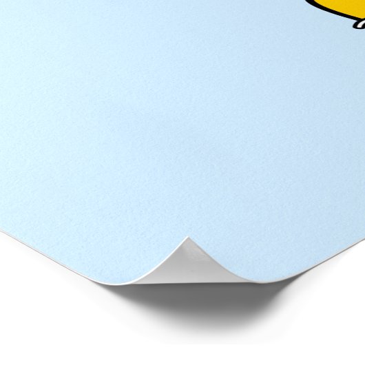 Nurse Flu Shot Egghead Poster (Hoek)