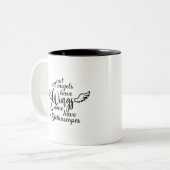 Nurse frase tweekleurige koffiemok (Voorkant links)