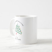 Nurse Fuel – Custom Cute Christmas Mug for Holiday Koffiemok (Voorkant links)