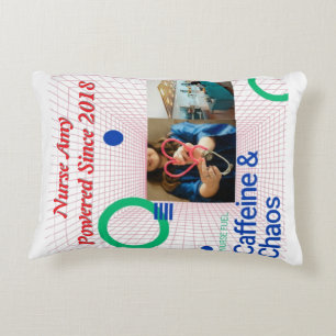 Nurse Fuel Sierkussen - Cafeïne & Chaos Accent Kussen
