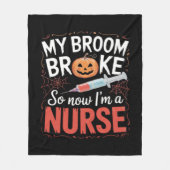 Nurse Funny Halloween Nursing Essential T-shirt_1 Fleece Deken (Voorkant)