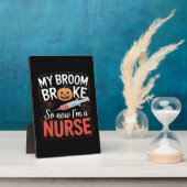 Nurse Funny Halloween Nursing Essential T-shirt_1 Fotoplaat (Zijkant)