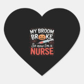 Nurse Funny Halloween Nursing Essential T-shirt_1 Hart Sticker (Voorkant)
