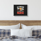 Nurse Funny Halloween Nursing Essential T-shirt Canvas Afdruk (Insitu (Slaapkamer))