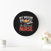Nurse Funny Halloween Nursing Essential T-shirt Grote Klok (Huis)