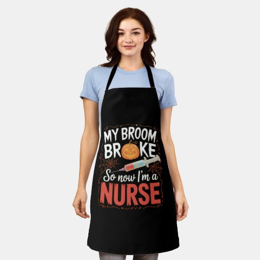 Nurse Funny Halloween Nursing Essential T-shirt Schort (Gedragen)