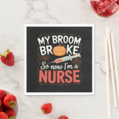 Nurse Funny Halloween Nursing Essential T-shirt Servet (Insitu)