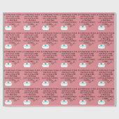 Nurse gedicht Gift Wrap Cadeaupapier (Vlak)