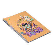 Nurse Ghost Grappige Quote Pumpkin Coquette Notitieboek (Rechterzijde)