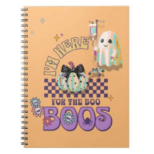 Nurse Ghost Grappige Quote Pumpkin Coquette Notitieboek