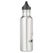 Nurse Ghost Schattige Halloween Design Classic T-s Waterfles (Links)