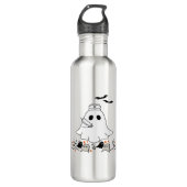 Nurse Ghost Schattige Halloween Design Classic T-s Waterfles (Voorkant)