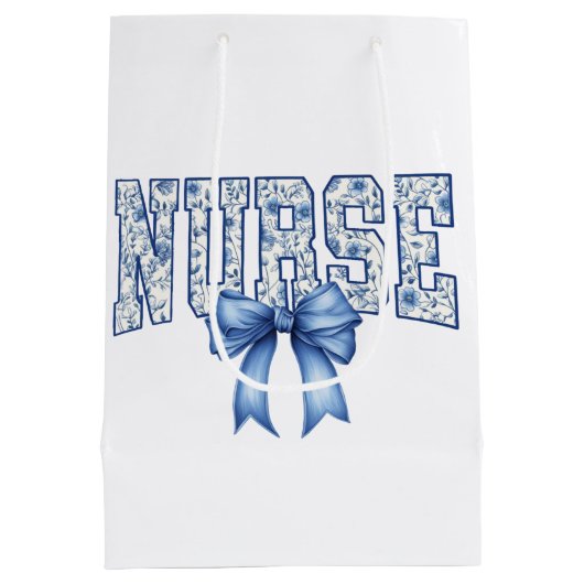 Nurse Gift Bag Medium Cadeauzakje (Achterkant)