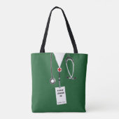 Nurse Gift Bag Tote Bag (Achterkant)