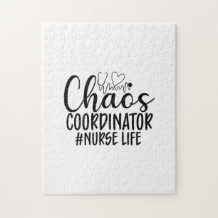 Nurse Gift Chaos Coördinator Verpleegdienst Legpuzzel