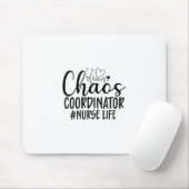Nurse Gift Chaos Coördinator Verpleegdienst Muismat (Met muis)