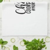 Nurse Gift Chaos Coördinator Verpleegdienst Theedoek (Gevouwen)