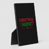 Nurse Gift Christmas Nurse Fotoplaat (Zijkant)