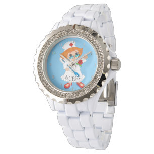 Nurse Gift Cute Nursing Horloge