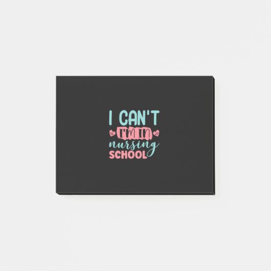 Nurse Gift | I Am In Nursing School Post-it® Notes (Voorkant)