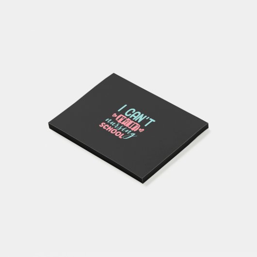 Nurse Gift | I Am In Nursing School Post-it® Notes (Schuin)