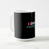Nurse Gift | I Love Nursing Koffiemok (Voorkant links)